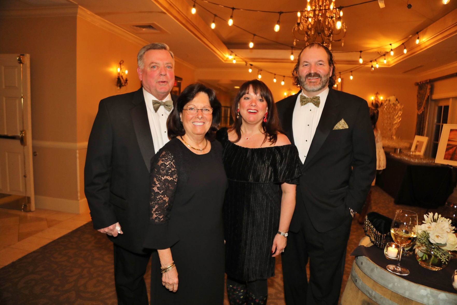 Tom and Anita Mohan, Erin and Chris Swenson